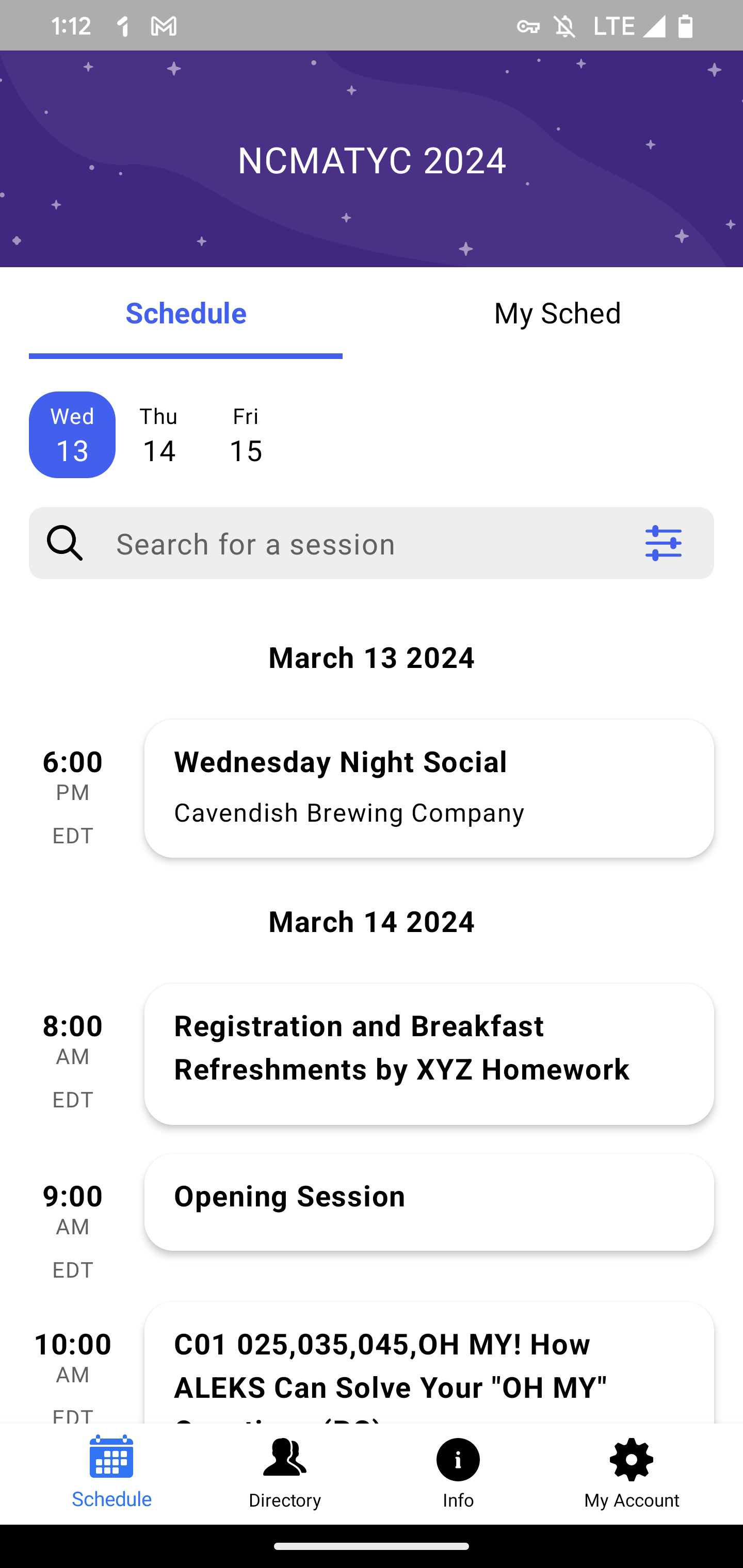 NCMATYC 2024