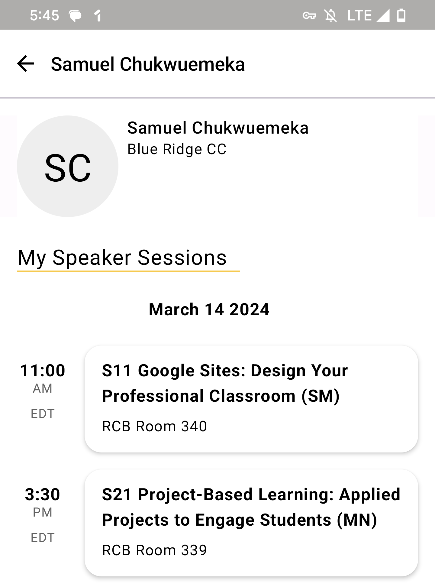 NCMATYC 2024: Speaker Sessions